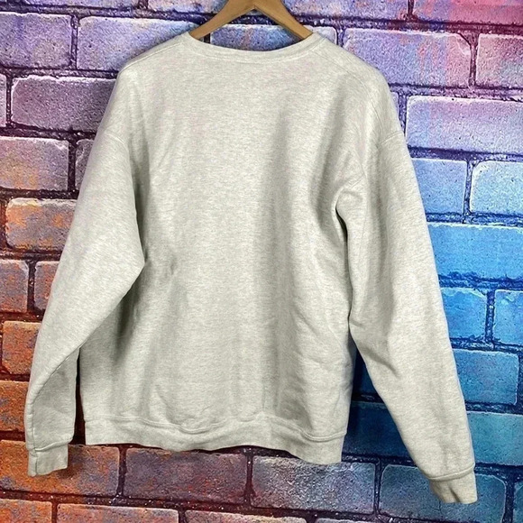 Old Mill Athletics Crewneck Sweatshirt Pullover Grey Fruit of the Loom XL - Picture 6 of 8